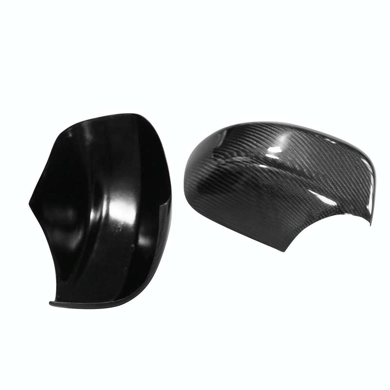 2 PCS / Set Carbon Fiber Car Rearview Mirror Decorative Sticker for Nissan GTR R35 2008-2020, Lef...