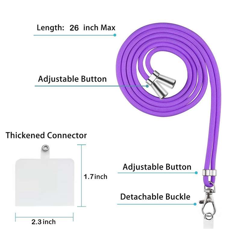 For Honor X6a Electroplating Marble Dual-side IMD Phone Case with Lanyard(Purple 002)