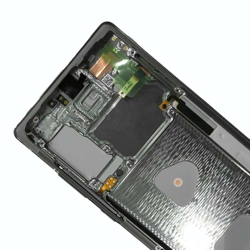Original LCD Screen for Samsung Galaxy Note20 4G SM-N980 Digitizer Full Assembly With Frame (Green)