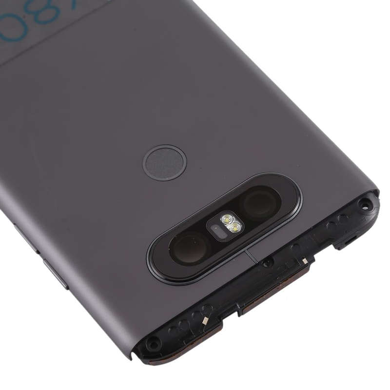 Battery Back Cover with Camera Lens & Fingerprint Sensor for LG V20 Mini(Grey)