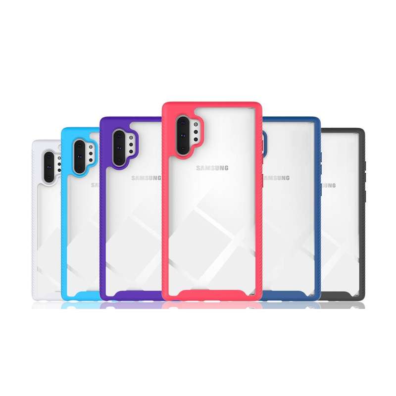 For Samsung Galaxy Note 10 Plus Starry Sky Solid Color Series Shockproof PC + TPU Protective Case...