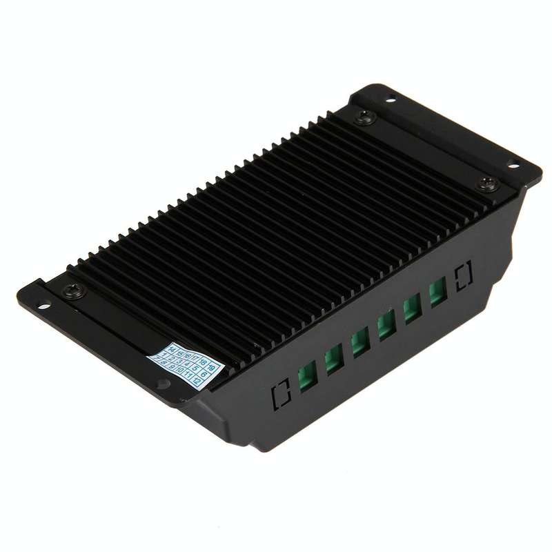 CMTD-2420 20A 12V/24V Solar Charge / Discharge Controller with LED Display & Dual USB Ports