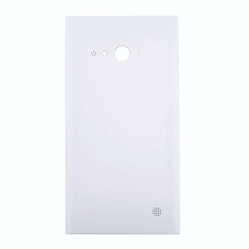 Solid Color NFC Battery Back Cover for Nokia Lumia 735 (White)