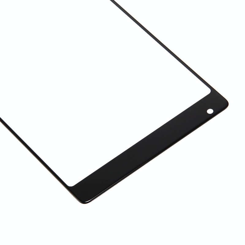 For Xiaomi Mi Mix Front Screen Outer Glass Lens(Black)
