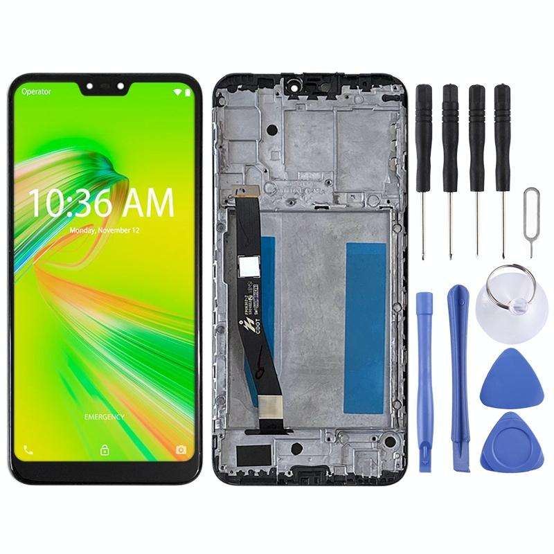 OEM LCD Screen for Asus Zenfone Max Plus (M2) ZB634KL A001D Digitizer Full Assembly with FrameBlack)