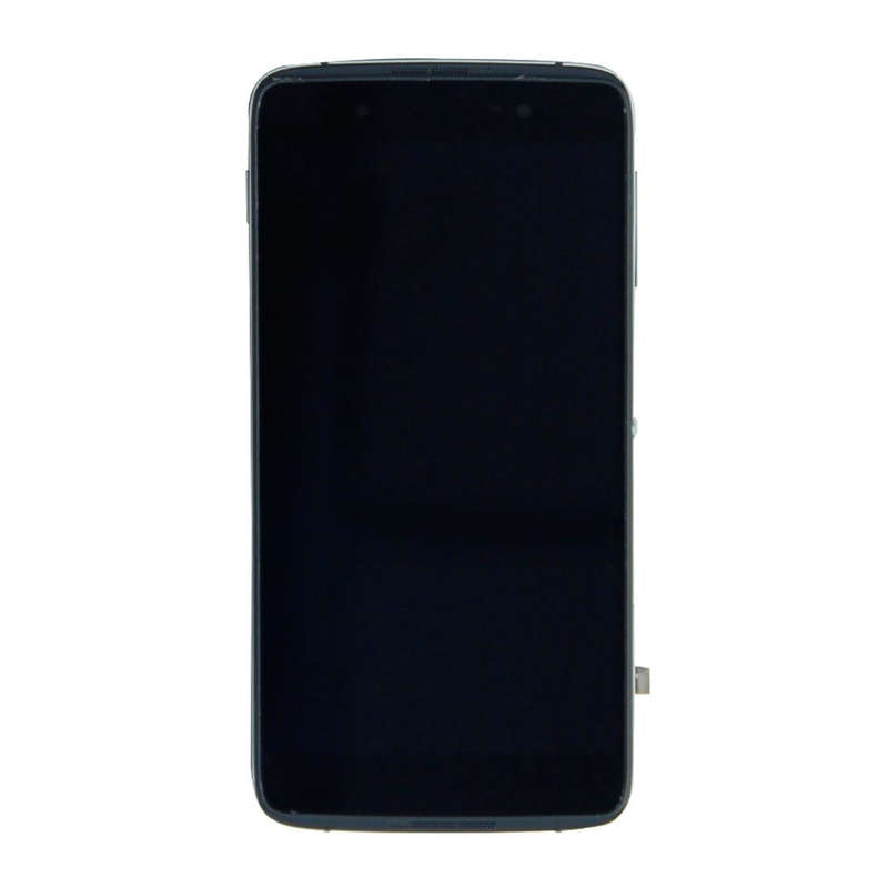 OEM LCD Screen for Alcatel One Touch Idol 4 LTE / 6055 Digitizer Full Assembly with Frame (Black)
