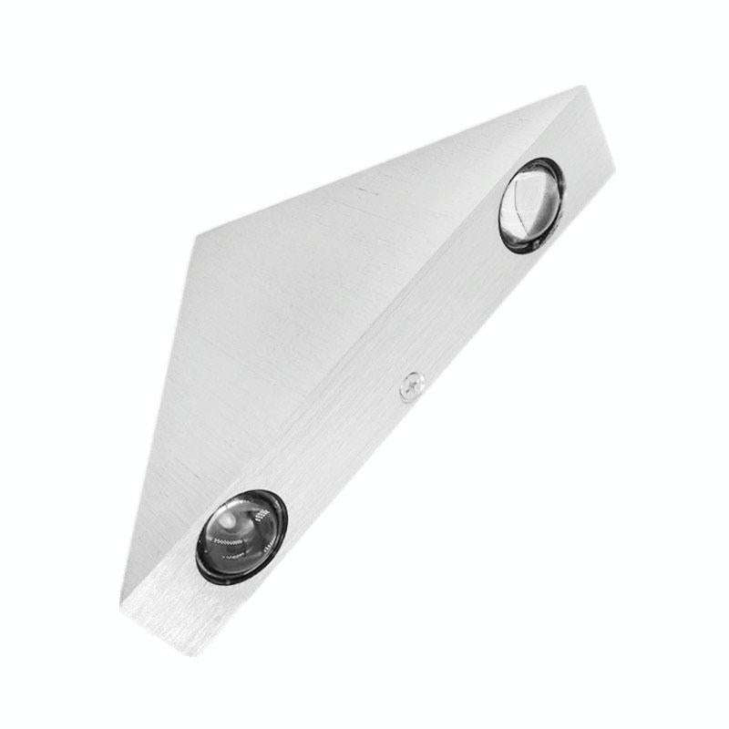 9W LED Triangle Wall Light Interior Corridor Aisle Lights(Blue Light)