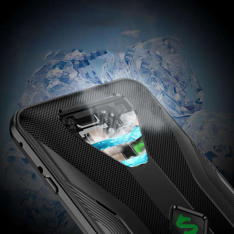 For Xiaomi Black Shark 4 TPU Cooling Gaming Phone All-inclusive Shockproof Case(Gray)