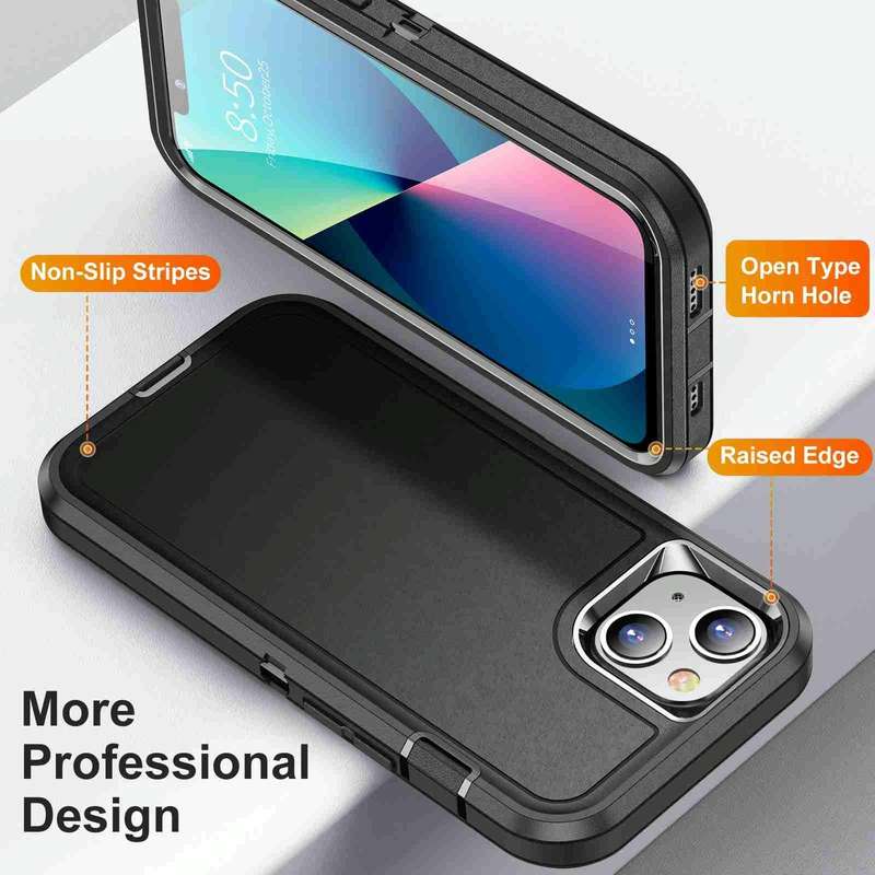 For iPhone 11 Life Waterproof Rugged Phone Case(Black)