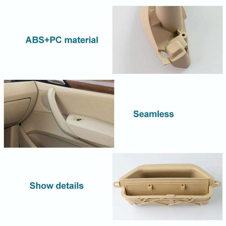 Car Front Right Inside Doors Handle Pull Trim Cover 5141 7394 519-1 for BMW X3 X4, Left Driving (...
