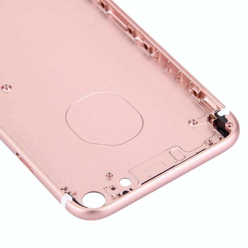 5 in 1 for iPhone 7 (Back Cover + Card Tray + Volume Control Key + Power Button + Mute Switch Vib...