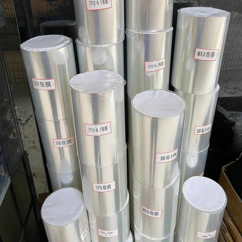 For iPhone 14 Pro Max / 15 Pro Max LCD Transparent Plastic Protection Stickers