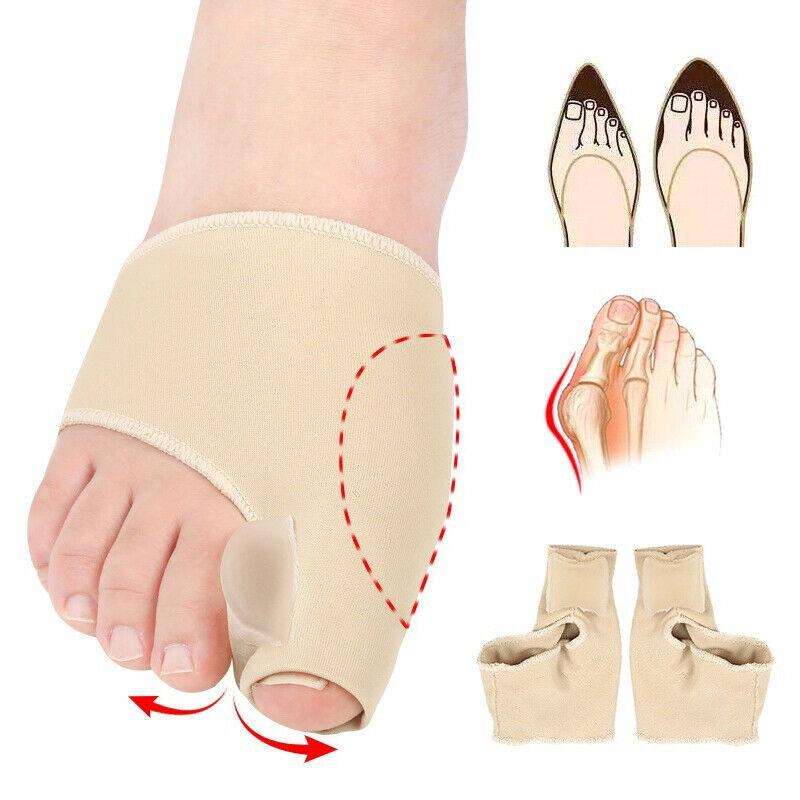 Lycra Sweat-absorbing Anti-wear Big Toe Bone Hallux Valgus Corrector(M)