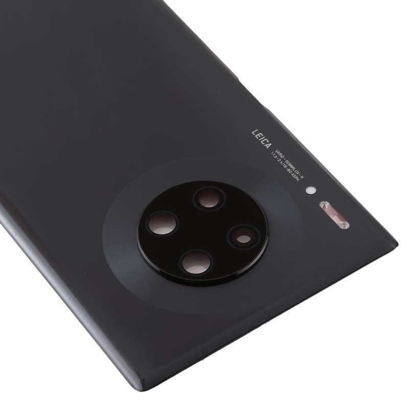 Original Battery Back Cover with Camera Lens for Huawei Mate 30 Pro(Black)