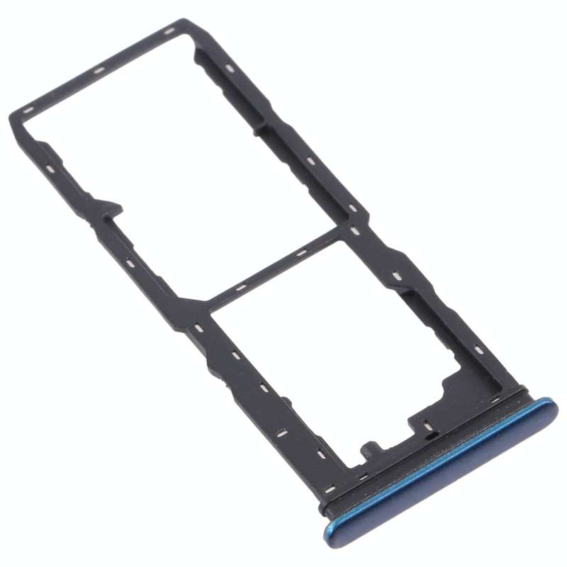 For vivo Y30 (China) / Y20s V2034A SIM Card Tray + SIM Card Tray + Micro SD Card Tray (Blue)