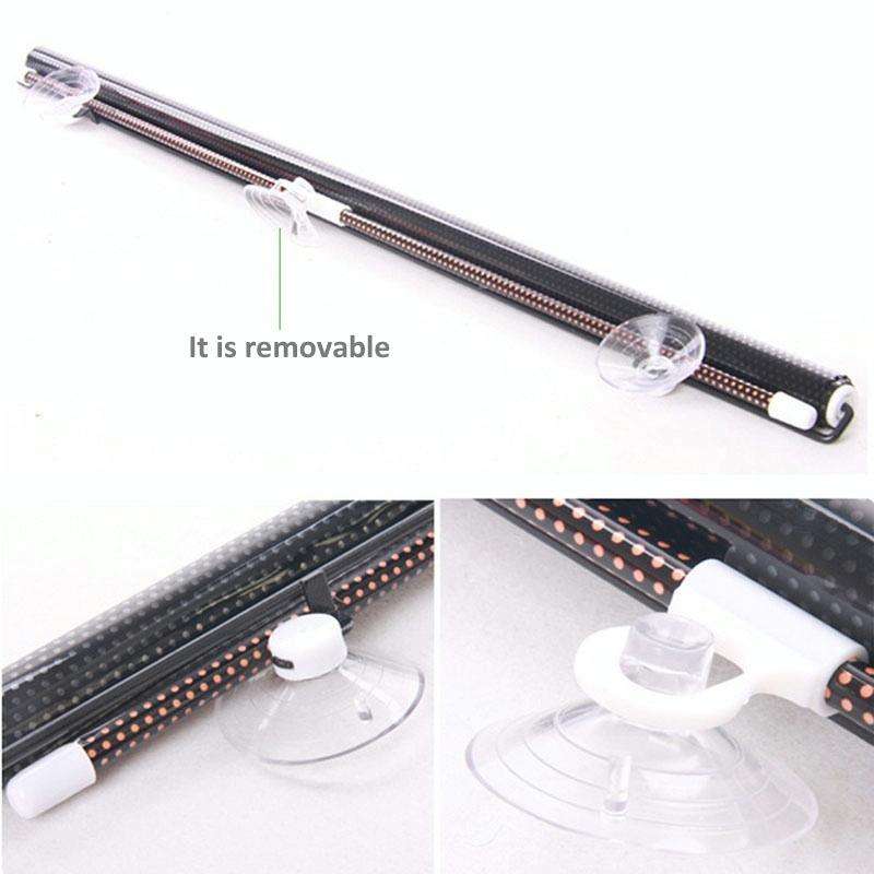 Retractable Car Window Sun Shade for Automobile Front and Back Windshield, Size: 125cm x 50cm, Ra...