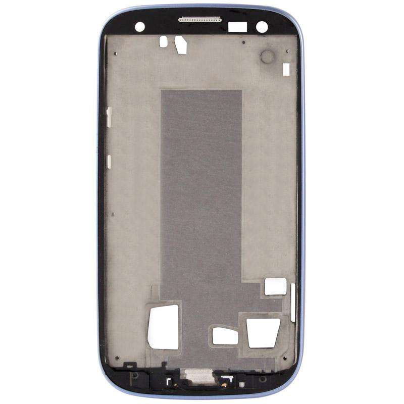For Galaxy S III / i9300 Original 2 in 1 LCD Middle Board + Original Front Chassis(Dark Blue)