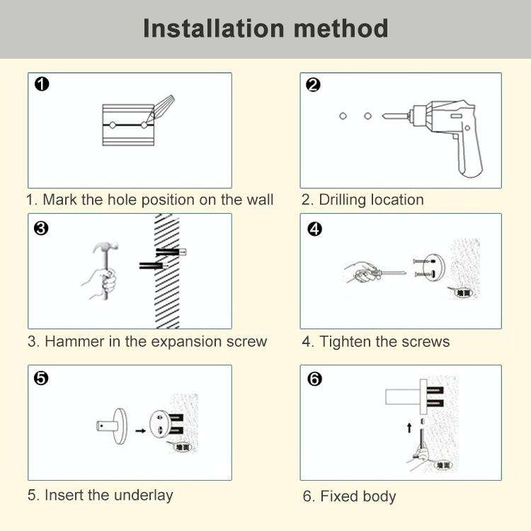Stainless Steel Towel Bar Rotating Towel Rack Bathroom Kitchen Wall-mounted Towel Polished Rack H...