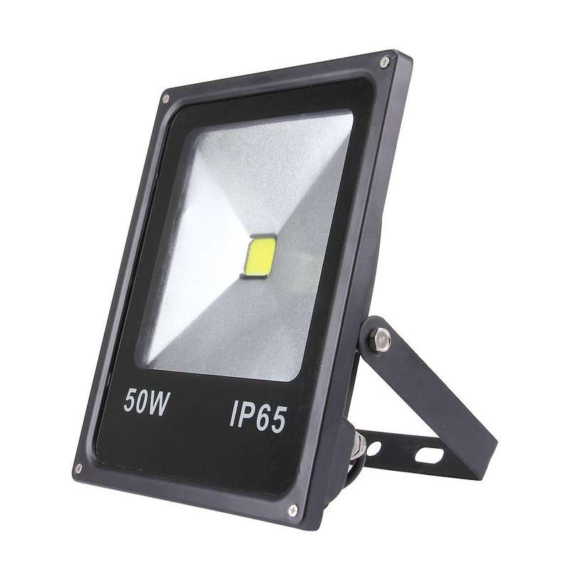 50W IP65 Waterproof White Light LED Floodlight, 4500LM Lamp, AC 85-265V