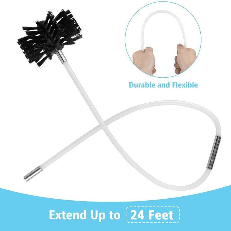 Pipeline Chimney Cleaning Brush Hood Cleaning Brush, Size: 410mm x 9 Rods