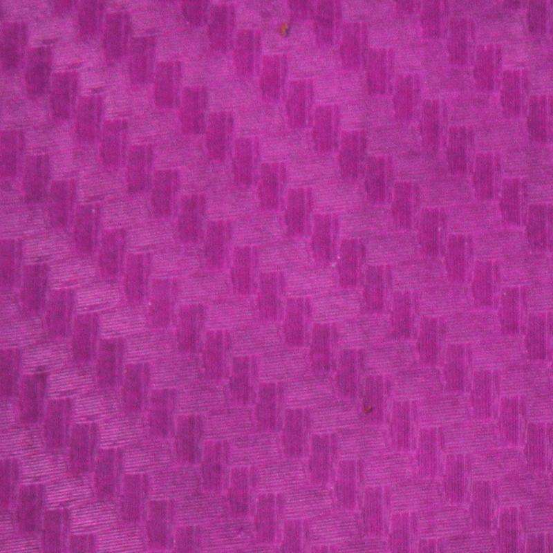 Car Decorative 3D Carbon Fiber PVC Sticker, Size: 127cm x 50cm(Purple)