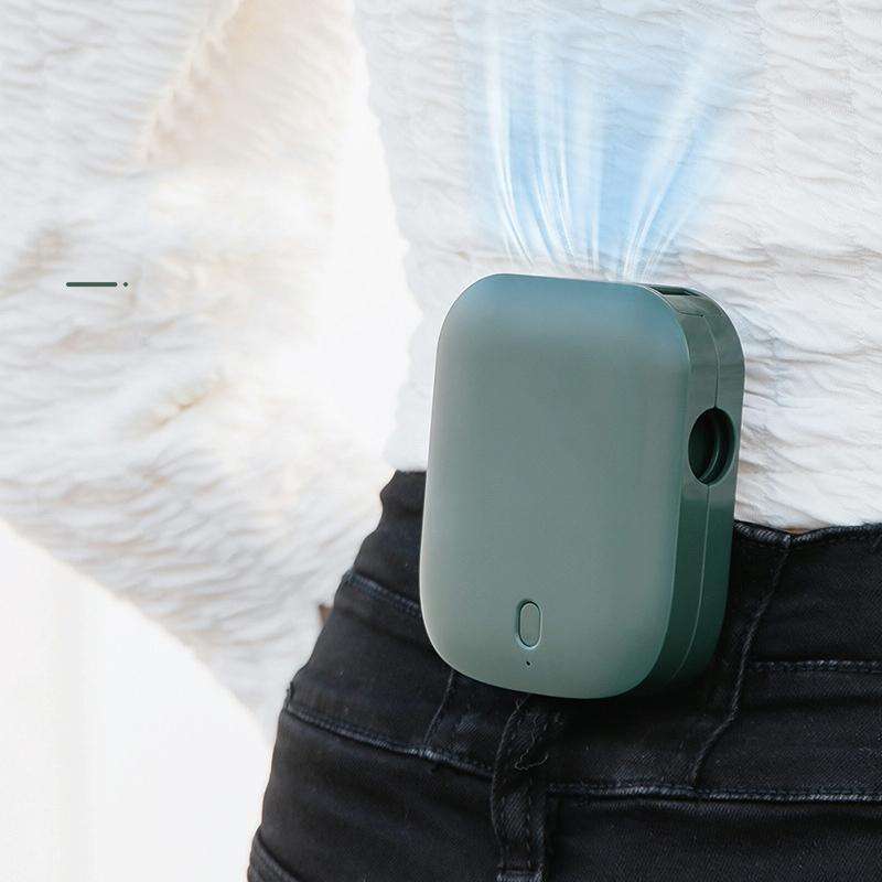 G1 USB Portable Sports Hanging Neck Fan(Dark Green)