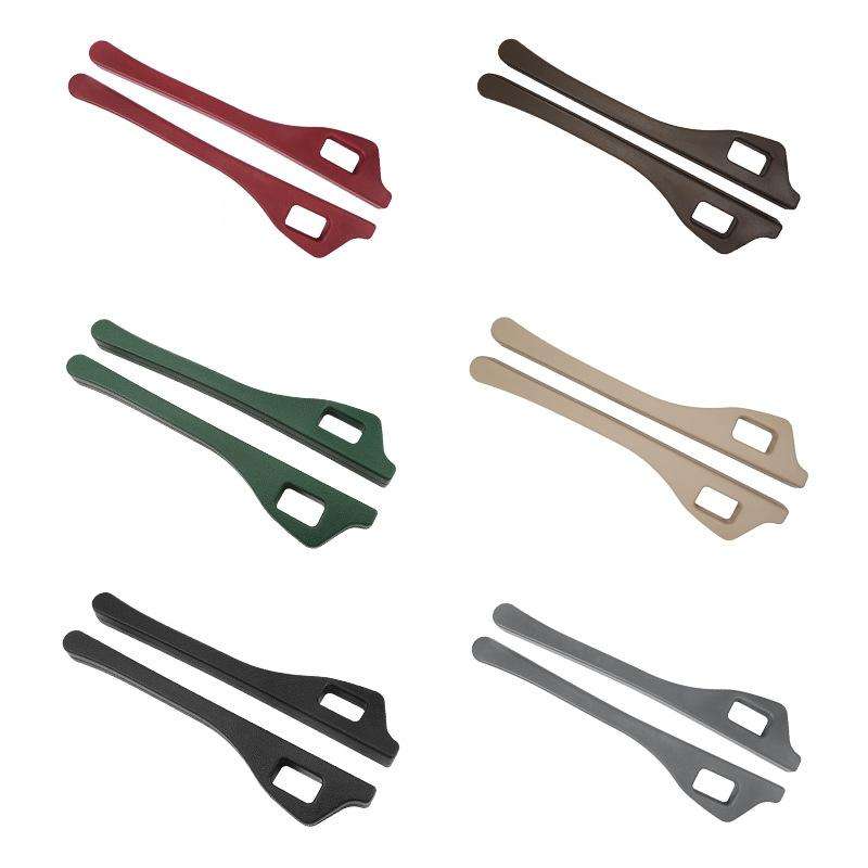 1 Pair Car Seat Gap Bar Car Interior Armrest Box Gap Leak-proof Filler (Red)
