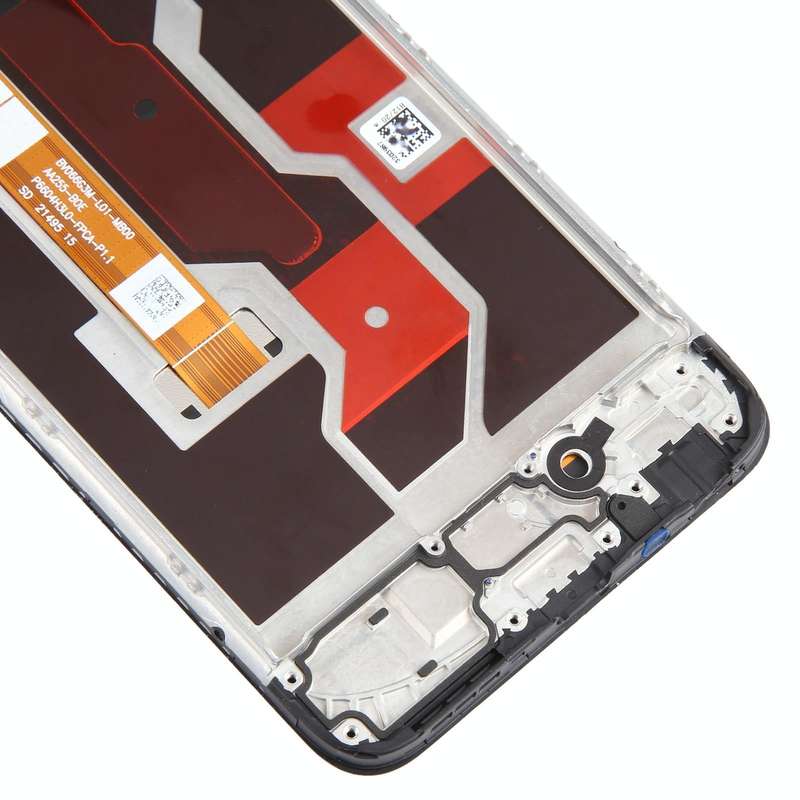 For OPPO A76 4G OEM LCD Screen Digitizer Full Assembly with Frame