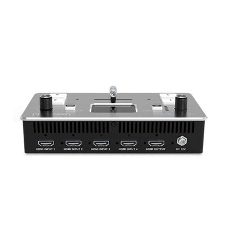 FEELWORLD LIVEPRO L1 Multi-camera Media Live Broadcast 4-Channel Live Production Switcher with 2....