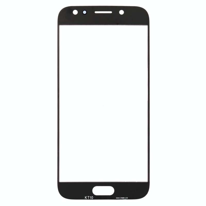 For Samsung Galaxy J5 (2017) / J530 10pcs Front Screen Outer Glass Lens (Rose Gold)