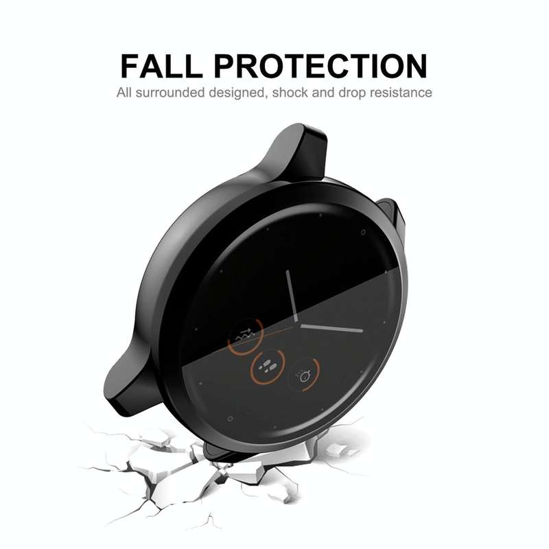 For Garmin Venu 2 45mm / Vivoactive 4 45mm ENKAY Hat-Prince Full Coverage Electroplate TPU Soft C...