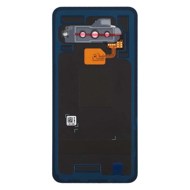 Battery Back Cover with Camera Lens & Fingerprint Sensor for LG G8s ThinQ(Silver)