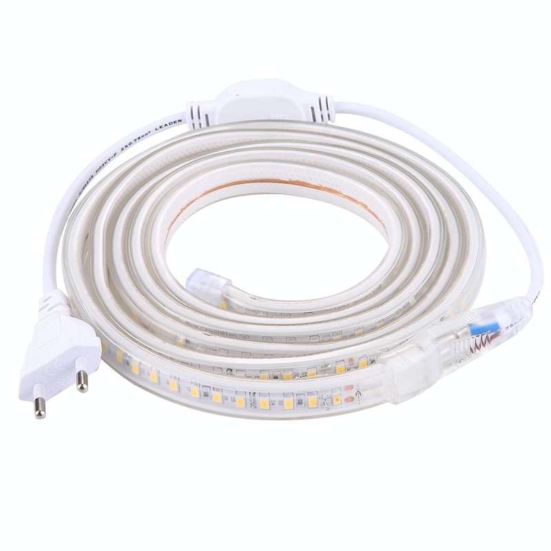 Casing Waterproof LED Light Strip, Length: 2m, Waterproof IP65 SMD 5730 LED Light with Power Plug...