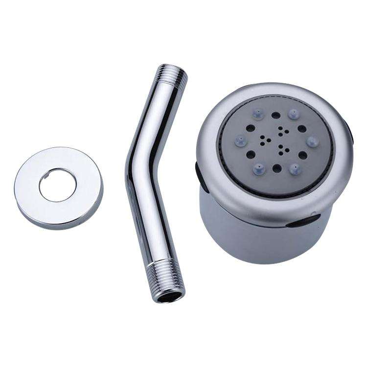 Air Boosted Water Saving Dark Wall Mounted Shower Head