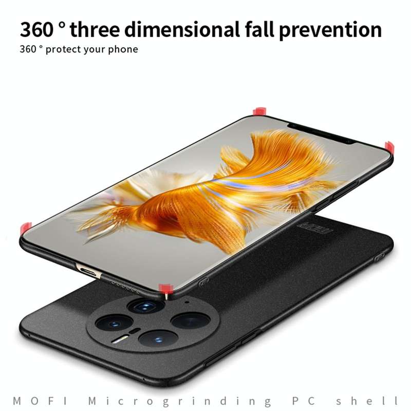 For Huawei Mate 50 Pro MOFI Fandun Series Frosted Ultra-thin PC Hard Phone Case(Green)