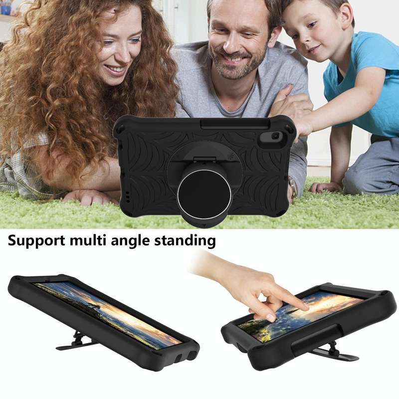 For Lenovo Tab M8 FHD TB-8505F / TB-8705X 8.0 inch Spider King EVA Protective Case with Adjustabl...