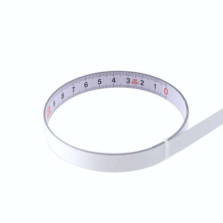 5m Sticky Scale Steel Ruler with Glue Scale Tape Measure Self-adhesive Ruler, Specification:Middl...