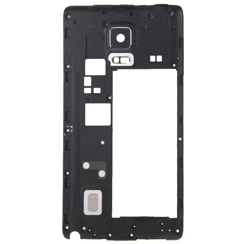 For Galaxy Note Edge / N915 Middle Frame Bezel / Rear Housing  (Black)