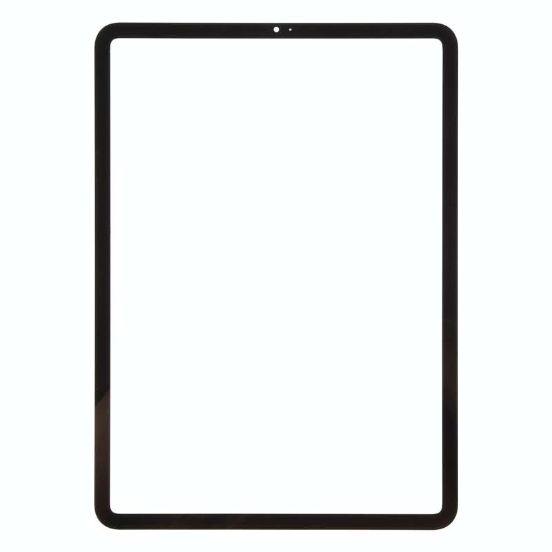 For iPad Pro 11 2018 2020 Front Screen Outer Glass Lens with OCA Optically Clear Adhesive(Black)