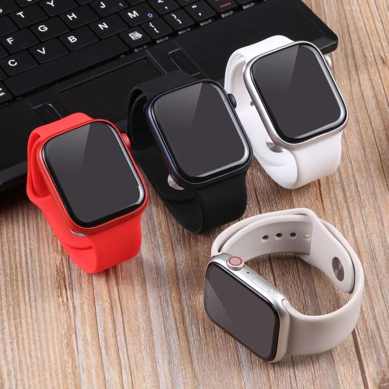 For Apple Watch Series 8 45mm Black Screen Non-Working Fake Dummy Display Model(Midnight)