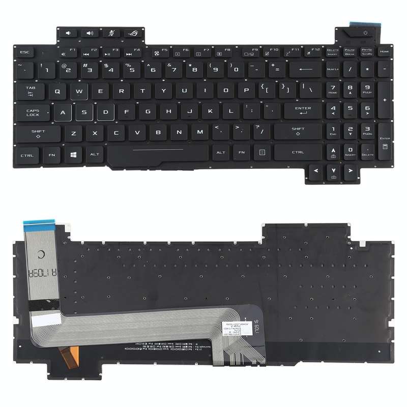 US Version Keyboard with Keyboard Backlight for Asus ROG Strix GL503 GL703 GL503V GL503VD GL503VD...