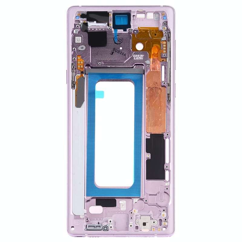 For Samsung Galaxy Note9 SM-N960F/DS, SM-N960U, SM-N9600/DS  Middle Frame Bezel Plate with Side K...