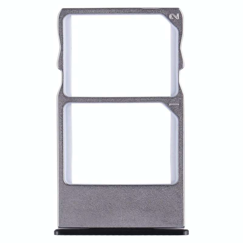 For Meizu 15 Plus SIM Card Tray + SIM Card Tray (Black)