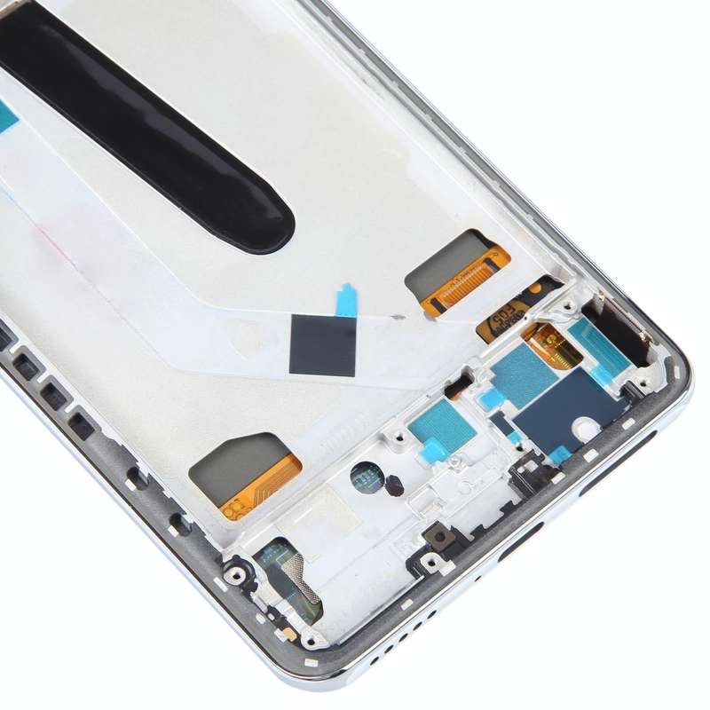 OLED LCD Screen For Xiaomi 11X Pro Digitizer Full Assembly with Frame(Silver)