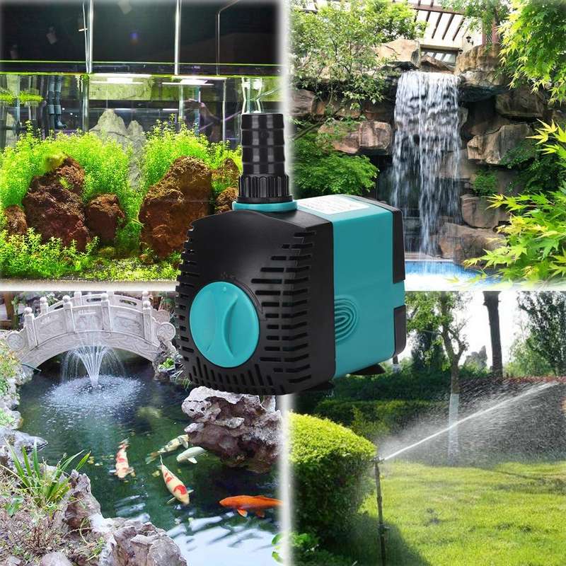 EB-304 15W Aquarium Submersible Water Pump Fountain Filter Fish Pond,EU Plug
