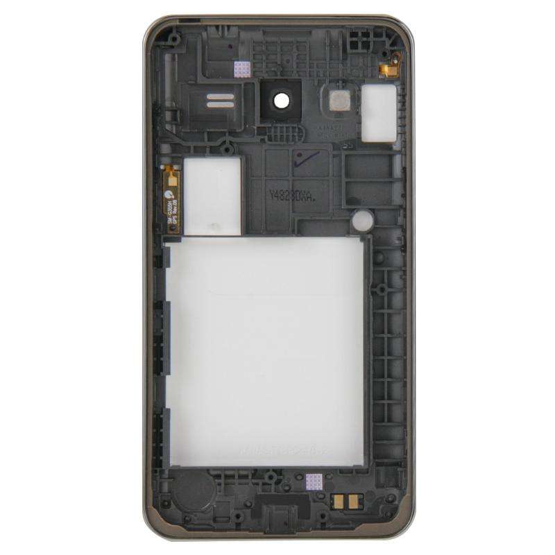 For Galaxy Core 2 / G355 Full Housing Cover (Middle Frame Bezel + Battery Back Cover) + Home Butt...