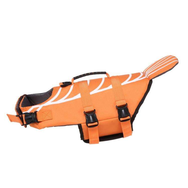 Dog Supplies Pet Swimwear Life Jackets, Size: S(JSY01 Orange)