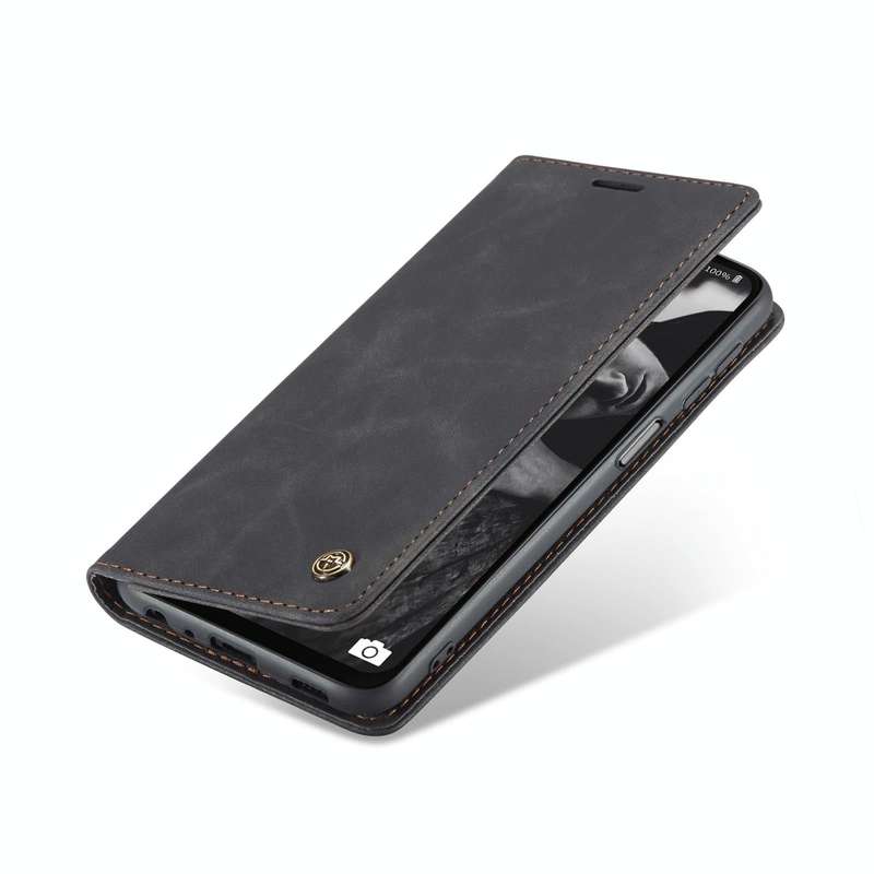 For Samsung Galaxy A23 CaseMe 013 Multifunctional Horizontal Flip Leather Phone Case(Black)