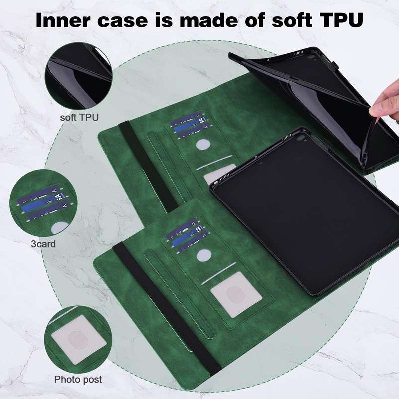 For Samsung Galaxy Tab S6 Lite P610/P615 Embossed Butterfly Pattern Horizontal Flip Leather Table...
