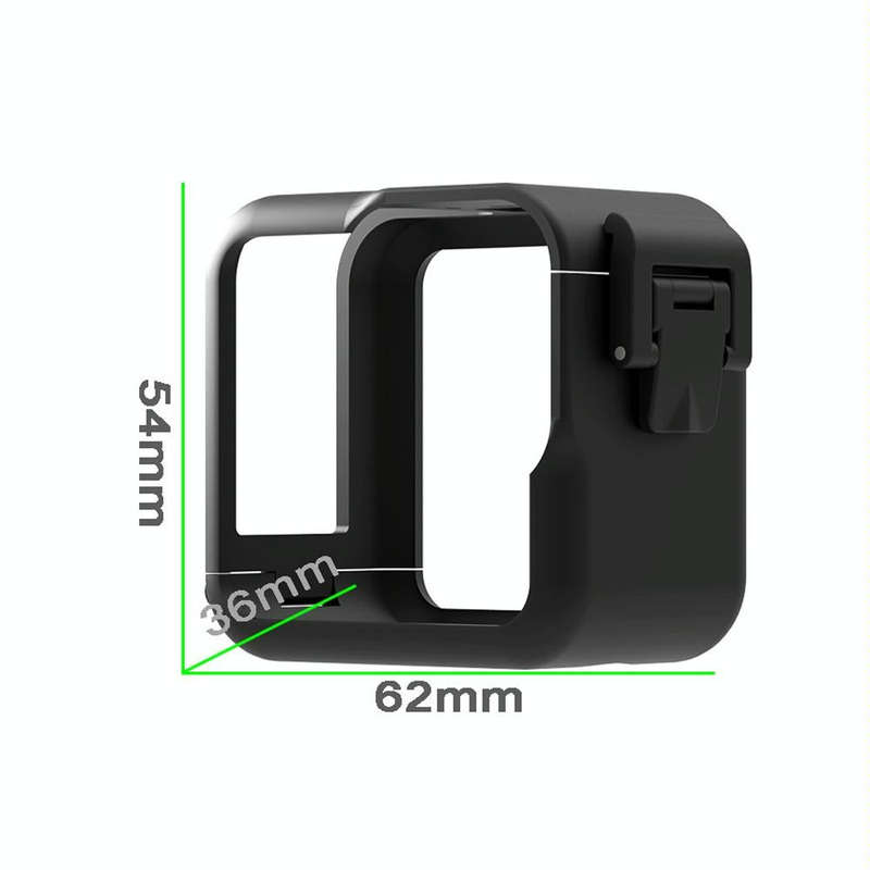 For GoPro Hero 11 Black Mini G11M-BHK-ADJ Protection Border / Rabbit Cage Sports Camera Accessori...